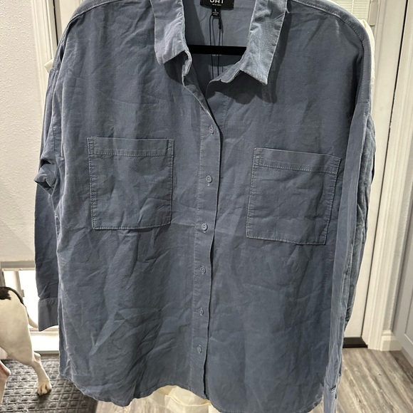 Oat brand button up - Picture 2 of 3